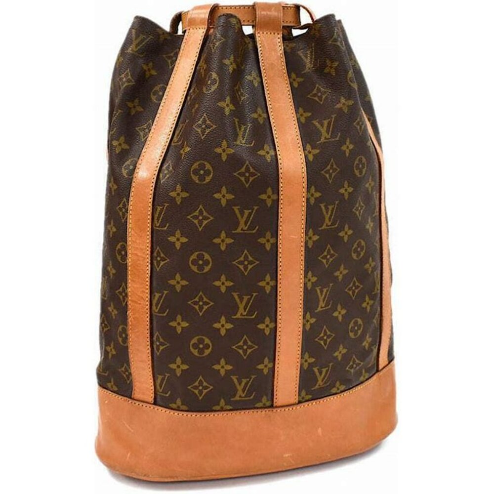 LOUIS VUITTON Randonee PM shoulder bag in monogram coated canvas gc258